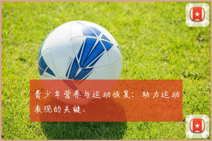 青少年营养与运动恢复:助力运动表现的关键。